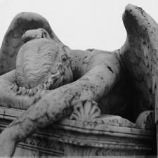 angel sad statue